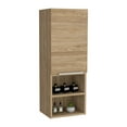 thumbnail image 2 of Dtwnek Bathroom Wall Cabinet with 2 Interior Shelves, Beige, 2 of 6