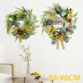 thumbnail image 1 of EIMELI Welcome Sign Bee Festival Decor Simulation Leaf Sunflower Welcome Sign Wreath Garlands Home Hanging Decoration Outdoor Artificial Simulation, 1 of 8