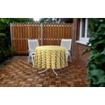 thumbnail image 7 of Vargottam Indoor/OutdoorRoundTablecloth 58 InchRoundTablecloth Waterproof PatioTableCloths,Spring/SummerTableCovers For Backyard CircularTable/Bbqs/Picnic -Yellow, 7 of 7