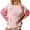 Pink, variant on Fshinging Women's Fashion Hoodies & Sweatshirts Christmas Sequin Santa Claus Print Patchwork Long Sleeve Sweater Lightweight Outfit