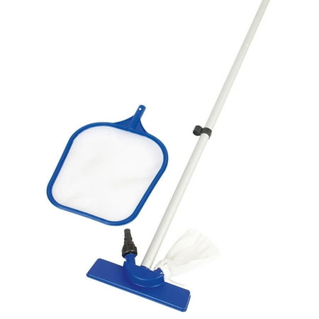 Bestway Above Ground Pool Vacuum and Skimmer Head Cleaning Accessories (Best Way To Clean Dog Urine From Concrete)