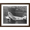 thumbnail image 2 of Art.com American Airlines Ford Tri-Motor Airplane, 1966 Photo, Brown Frame Wall Art, 40" x 32", 2 of 5