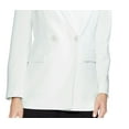 thumbnail image 3 of Vince Camuto Womens Parisian Crepe Double Breasted Blazer Jacket, Off-White, 2, 3 of 4