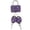 Purple, variant on 1 Pc Luggage Locks with Keys Small Locks Tiny Luggage Locks with Keys for Travel Suitcase Locks Metal Keyed Padlock for School Gym, Purple