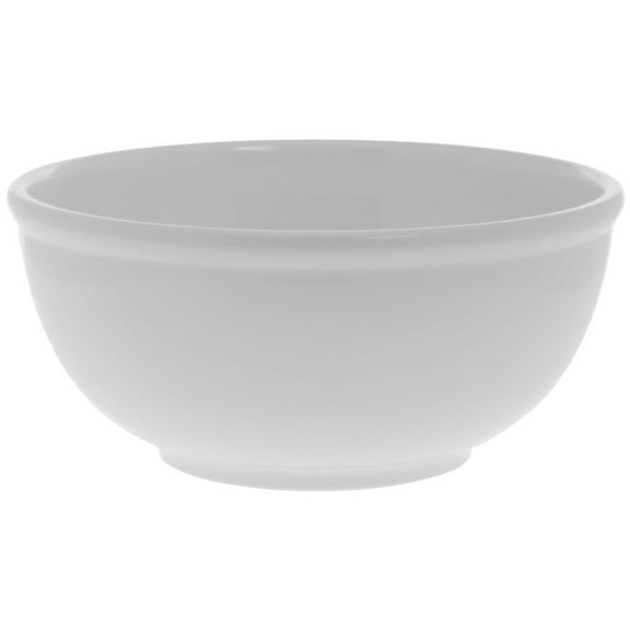 HUBERT® Serving Bowl White Basic Heavyweight Round White Melamine Plastic - 10 1/2" Dia x 4 1/2" H