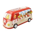 thumbnail image 4 of Juguetes de autobús musical para bebés, coloridos juguetes de clasificación de formas de autobús para gatear, juguete interactivo. Rojo, 4 of 9
