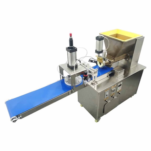 INTSUPERMAI Automatic Dough Divider and Pizza Pressing Machine Dough Sheeter