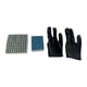 thumbnail image 1 of 100 unids/set puntas de billar puntas para tacos de billar para entusiastas de de juegos Gris, 1 of 8