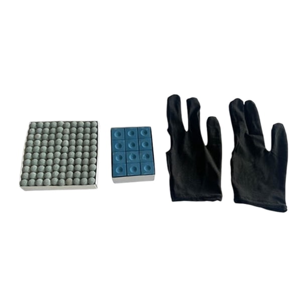 100 unids/set puntas de billar puntas para tacos de billar para entusiastas de de juegos Gris
