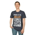 thumbnail image 5 of Father Of The Bride Scan For Payment Funny Wedding Art Unisex T-Shirt, 5 of 6