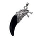 thumbnail image 3 of Collar con Colgante Fernando Resina Negra Diente Gótico Punk Joyería de Cadena, 3 of 8