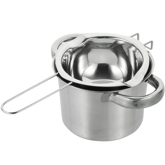 NUTEDOM Stainless Steel Double Boiler Pot Set for Melting - 60 Characters