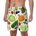 thumbnail image 2 of Gaeub Vegetables2 Mens Swim Trunks Stretch Beach Shorts Quick Dry for Men Swim Shorts Swimwear with Pockets- 3X-Large, 2 of 9