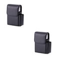 thumbnail image 2 of Matsuzay Estuche para cigarrillos de PU fácil de cerrar y abrir para tarjetas de visita Estuche para tarjetas de visita multiusos Lychee negro lichi negro 2Conjunto, 2 of 6