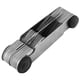thumbnail image 1 of 1 Calibrador de Paso de Rosca de Tornillo, Acero inoxidable, 52 Hojas, 60/55, JUEGO DE CALIBRADORES Centrales, Rango Métrico /Imperial, 1 of 7