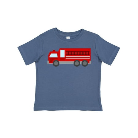 

Inktastic Fire Truck (Red) Gift Toddler Boy or Toddler Girl T-Shirt