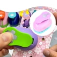 thumbnail image 1 of Perforadora de Papel para Niños Máquina Troqueladora Multifuncional Embosadora de Borde Punzón para Manualidades Material Pp Metal Duradero Adecuada P Estilo B, 1 of 8