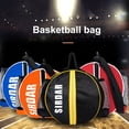 thumbnail image 2 of Basketball Backpack with Side Pockets Detachable Straps Waterproof Oxford Cloth Multifunctional Storage Portable Bag Football Volleyball Rugby Sports Carry Bag Sporting Goods, 2 of 7