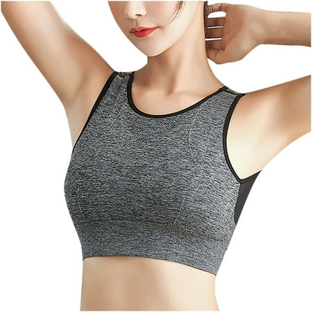 

Viikei Bras for Women 2023 Womens Plus Size Clearance $5 Women Bra Quick Drying Fitness Yoga Running Sports Seamless Underwear Vest