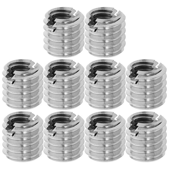 10 Pcs Light Bulb Parts Adapters Thread Repair Inserts