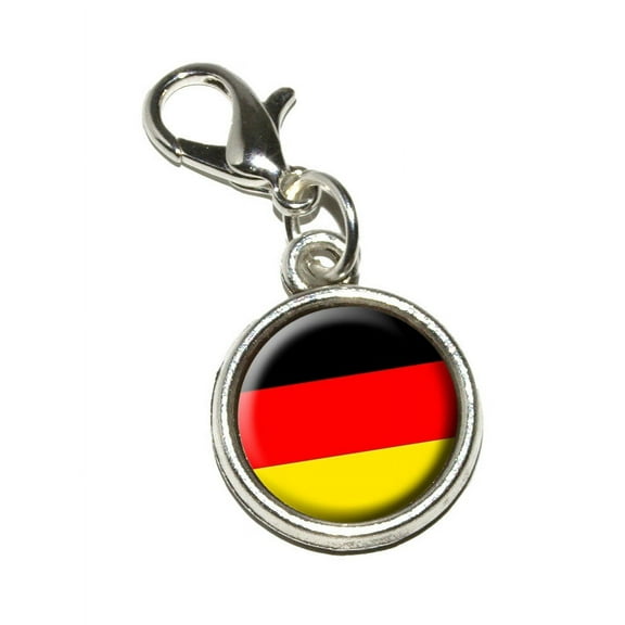 German Germany Flag Bracelet Charm