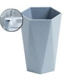 thumbnail image 1 of Dvruxg Large Geometric Diamond Toothbrush & Mouthwash Cup, Fashion Simple Toothbrush Cup(Blue), 1 of 5