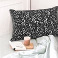 thumbnail image 4 of Pofeuu Daisies Flowers Print Polyester Microfiber Plush Pillowcases, Super Soft and Cozy Pillow Case Covers with Envelop Closure（Pillow core not included）-20"x30", 4 of 6