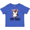 thumbnail image 3 of Inktastic 2nd Birthday Party Penguin 2 Year Old Girl Girls Toddler T-Shirt, 3 of 5