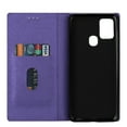 thumbnail image 3 of Samsung Galaxy A21s Wallet Case, Dteck Bling Slim PU Leather Magnetic Flip Folio Stand Case Cover Built-in One Card Holder For Samsung Galaxy A21S SM-217,Purple, 3 of 6