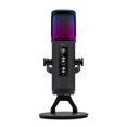 thumbnail image 1 of Live Gaming Microphone USB Computer Mic Live Desktop Mic with RGB Light Dynamic, 1 of 9