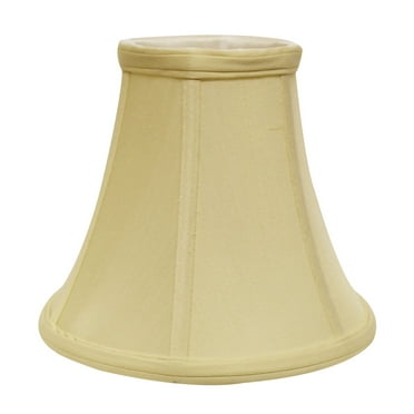 Cloth & Wire  Slant Bell Softback Lampshade with Washer Fitter
