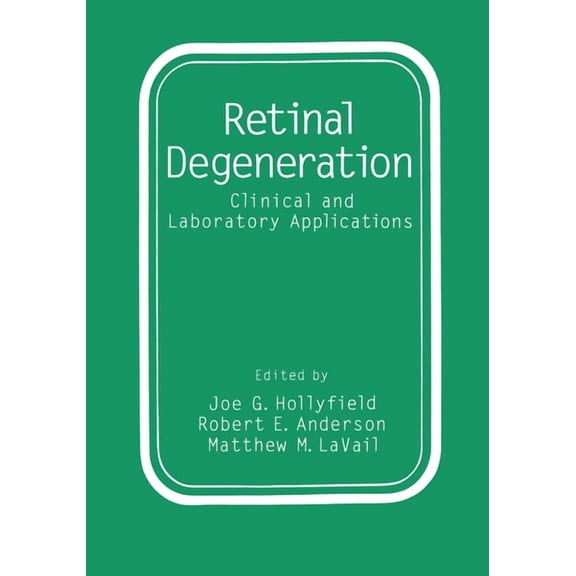 Retinal Degeneration, (Hardcover)