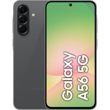 Samsung Galaxy A56 5G 2025 (12GB RAM, 256GB) AI Smartphone | GSM unlocked Dual SIM | International Version (Brand New) - Awesome Graphite