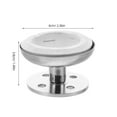 thumbnail image 5 of Homoyoyo 4-Pack Adjustable Stainless Steel Desk Legs, Furniture Supports for Home Office, Projects and Workstations, 5 of 8