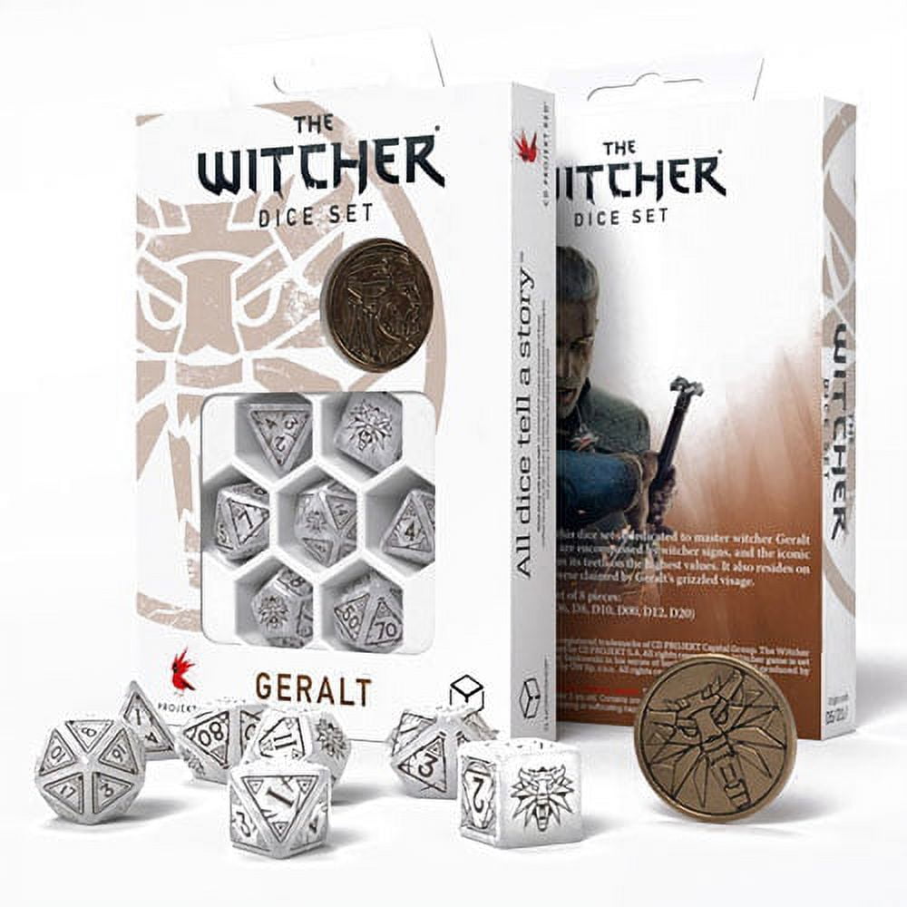 The Witcher - Geralt of Rivia Dice Set