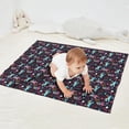 thumbnail image 2 of Dark Colorful Unicorn Pattern Blanket,Comfortable Soft Flannel Throw Blanket,All Season,Warm Lightweight Blankets for Sofa Bed Couch Living Room Chair,30"x40", 2 of 4