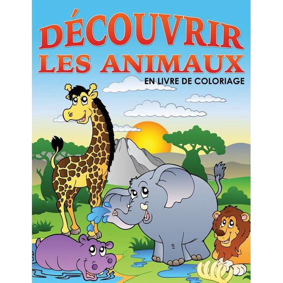 Decouvrir Les Animaux En Livre De Coloriage