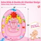 thumbnail image 3 of Baby Pool Float EZIGO con toldo de protección solar UPF50+, color rosa, 3 of 6