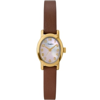 Timex Women\'s Cavatina Quartz Wrist Watch - Analog, Leather Band Cavatina 19mm Leather Strap Watch - TW2W78300 | Timex US main image 4
