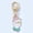 H, variant on Metal Pet Keychain Animals Keyring Women Men Bags Jewelry Duck Key Chains