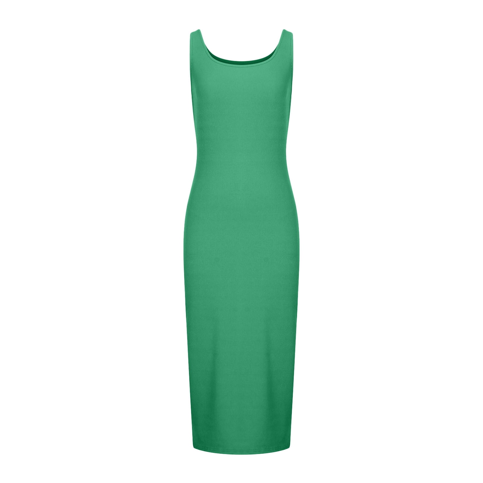 Mrat Womens Ribbed Squares Neck Dress Sleeveless Tank Stretchy Long Dresses Club Pencil Dress Tie Dresses S-119 Green XL - Walmart.com Mrat Womens Ribbed Squares Neck Dress Sleeveless Tank Stretchy Long Dresses Club Pencil Dress Tie Dresses S-119 Green XL - Walmart.com