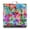 Aesthetic, variant on Cartoon Rainbow Planets & Rocket Design Oversized Floor Cushion - 9-Point Stitched Thick Meditation Pillow - Fun & Cute Zabuton Style Seat for Home Decor