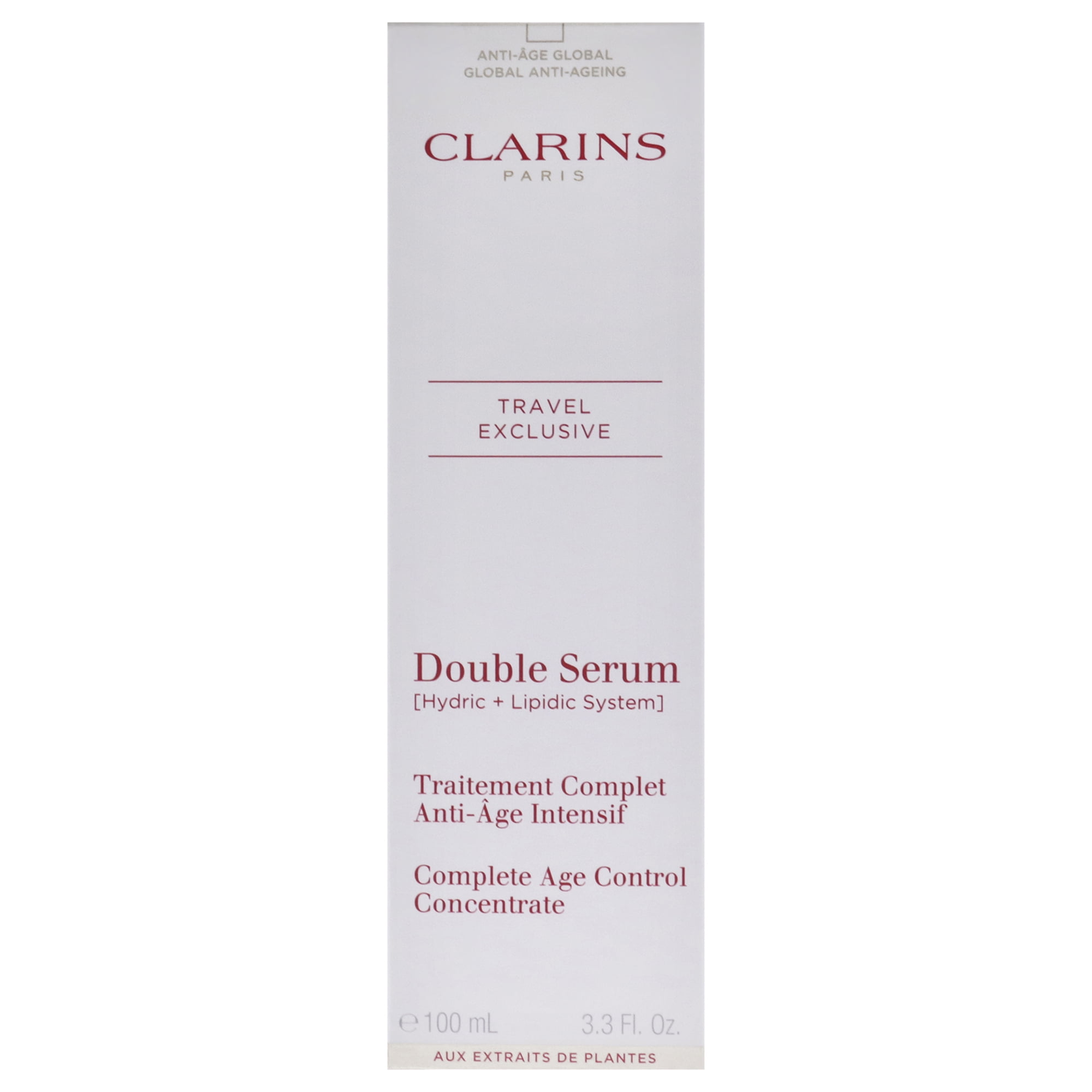 Clarins Double Serum Complete Age Control Concentrate , 3.3 oz Serum