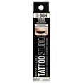 thumbnail image 2 of Maybelline Tattoo Studio Liquid Eyeliner Eye Makeup, Ink Black, 2 of 11