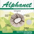 thumbnail image 4 of Kleen Chef Alphanet Disposable Nylon Honeycomb Hair Net for Adults, Pack of 100, 24", Latex Free, Brown, 4 of 7