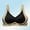 Black, variant on Seamless Bra for Women with Fixed Cups, Contrast Sponge Underwire, Soft Support and Breathable Fabric for Daily Wear
