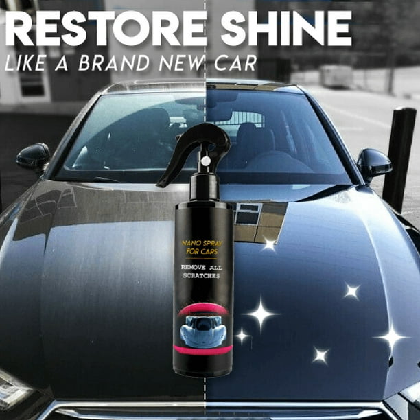 Spray réparateur anti-rayures pour voiture, 100ml, Nano Spray pour enlever  les rayures, revêtement anti-rayures, laque pour automobile, soin de la