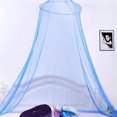 thumbnail image 2 of Universal Dome Mesh Net Easy Installation Hanging Bed Canopy Netting Mosquito Nets, 2 of 8