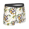 thumbnail image 4 of Uemuo Snake And Moon Pattern Men's Boxer Briefs,Trunk Anti-Chafing,Comfortable, Durable, and Stylish Underwear-Medium, 4 of 9