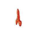 thumbnail image 2 of DuraForce Jr Boomerang ZigZag Red, 2-Pack, Durable Woven Mesh Fiber Squeaky Dog Toy, 2 of 11